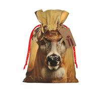 Pochettes réutilisables et écologiques avec cordon de serrage Motif cerf sauvage