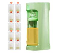 Pochettes réutilisables, sans support de pochette | Kit rechargeable de sachets alimentaires - Kit rechargeable de pochettes alimentaires réutilisables, remplisseur Portable de purée de petits fruits
