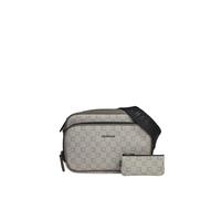 Mini sacoche - Chabrand - Icone - Gris - Toile enduite - Cuir