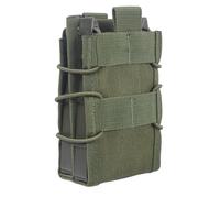 Pochettes Tactiques Mag, Porte Magazine Molle à Double Pochette Chargeur à Dessus Ouvert pour Chargeur de 5,56mm