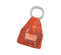 Pochettes tissées à la main multifonctionnelles pour le stockage des cosmétiques et le transport de boissons, tenues élégantes, organiseurs tissés à la main, b