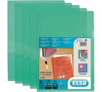 Pochettes transparentes ELBA M Star en PVC rigide 0,15 mm vert 10 pochettes