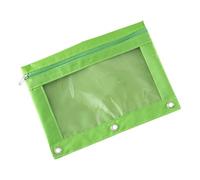 Pochettes transparentes en tissu Oxford renforcé B5 à trois anneaux, système de reliure anti-déversement, organisation scolaire, gestionnaire de projet essentiel, organiseurs de documents