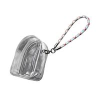 Pochettes transparentes polyvalentes pour cosmétiques et accessoires de maquillage, design portable, sac de voyage essentiel en PVC à suspendre pour appareils électroniques et cosmétiques, b, Taille