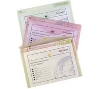 Pochettes transparentes Snopake Polyfile Classic A5 - Lot de 5 Multicolore