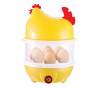 Pocheuse à œufs 7 trous électrique double couche pour poulet