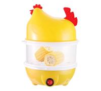 Pocheuse à œufs 7 trous électrique double couche pour poulet
