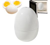 Pocheuse à œufs en plastique ABS pour micro-ondes | Cuiseur vapeur efficace pour 1 ou 4 œufs - Mini machine à petit déjeuner - Cuisinière à œufs durs