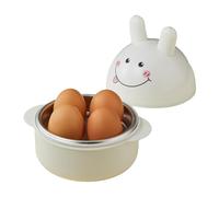 Pocheuse à œufs pour micro-ondes, cuiseur à œufs pour micro-ondes,Pocher à œufs robuste en forme de lapin - Cuiseur à œufs micro-ondable, Gadgets de cuisine multifonctionnels lavables au lave-vaissell