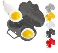Pocheuses À Œufs -ondes, 2 és Avec Couvercle Et Poignée | Cuiseur À Œufs -Ondes, Moule À Vapeur Pour Cuisine, Camping, Petit-déjeuner, Sandwichs, Fromage, Restaurants