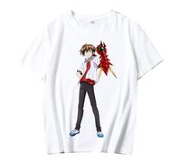 pochikiki- T-Shirt à Manches Courtes imprimé Ravel Blanc Anime Devil's High School Rias Gremory DXD Akeno Himejima