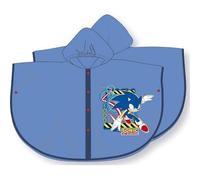 Arlis Pocho imperméable pour enfants (FR/ES, Âge, 8 ans, Taille normale, Poncho Imperméable Sonic)
