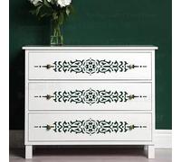 Pochoir 100 cm Damasse Bordure Buffet Baroque Rococo de BackgroundTurnOver pour murs - Modles sur le mur - Peinture - Decorer - Decoration Peindre - Modle Decor - Decoratif