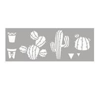 Graine Créative Pochoir Decor 15*40 Cactus