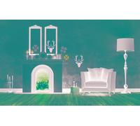 Pochoir 15 X 40 Cm Tête De Cerf - Graine Créative