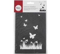 Pochoir 20,3 x 20,3 cm - Printemps - Rayher Transparent G