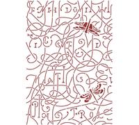 Pochoir 21x29,7 - Stamperia - Libellule de jardin romantique