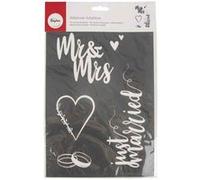 Pochoir 29,7 x 21 cm - Mariage - Rayher Transparent G