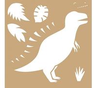 Pochoir 8"X8" Kraft Dinosaures