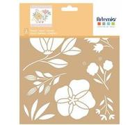 Artemio Pochoir 8"X8" on My Way Fleurs