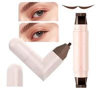 Pochoir à Aileron de Maquillage | Tampon Aile Coin de l'Œil avec Double Pointe pour Maquillage - Gabarit Cosmétique, Gel Crémeux à Séchage Rapide pour Cadeau