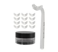 Pochoir à cils, pochoir réutilisable en silicone pour cils paresseux, outil de guide applicateur d'eyeliner, pochoir pour fard à paupières, outil de maquillage pour les yeux, extensions de cils aspect