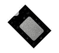 Pochoir à ongles inspiré de la nature en acier inoxydable avec motifs de plantes pour accessoires faits à la main pour débutants