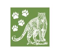 Pochoir À Sérigraphie Silkscreen Animaux 15 Cm