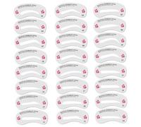 Pochoir à sourcils, 24 Kit Shaper de sourcils pour les sourcils naturels Reutilisable SEAVROW SIMPLE pour les débutants, Maquillage rapide