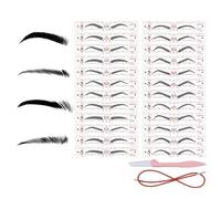 Pochoir à sourcils débutant - Instabrow Set | Timbre de pochoir en forme de sourcils parfait | Accessoires de mise en forme des réutilisables | Outil de coiffage précis, ensemble de soins de