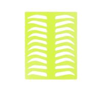 Pochoir à sourcils et lèvres - Différents styles tendance - Pour femme - Réutilisable - 3 minutes - Pratique du maquillage pour sourcils