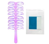 Pochoir à sourcils Guide avec manche et outils de | Kit de 8 formes pour sourcils pour femme, fille, débutante, pour Femmes, Filles, Étudiantes, Maison, Salon, , , Soirées,