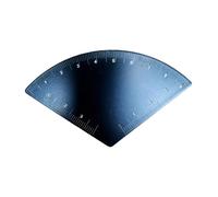 Ｚｉａｌｏｆｉ Pochoir à Sourcils Guide de Traçage Modèle de Mise En Forme Accessoire de Beauté En Fer Portable pour Une Conception Polyvalente Adapté pour Un Usage, Triangle