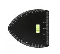 Pochoir à sourcils pour femme avec guides d'alignement et de type, étui compact et facile à transporter pour application de pochoirs à sourcils