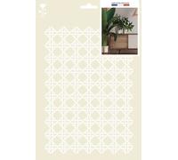 Pochoir déco - A4 - Cannage Beige G