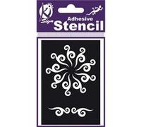 Pochoir adhésif celtic soleil 7x10 cm - ki-sign G