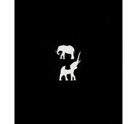 Pochoir adhésif éléphants 7x10 cm - ki-sign G