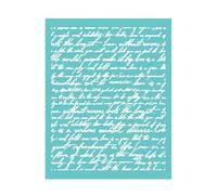Pochoir adhésif en soie pour sérigraphie - 21,6 x 27,9 cm - Pochoir d'impression en polyester pour argile, bois, tissu, peinture murale, motif d'écran très détaillé
