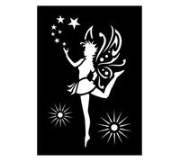 Pochoir Adhésif Fée 7x10 Cm - Ki-Sign