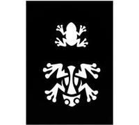 Pochoir adhésif grenouille 7x10 cm - ki-sign G