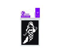 Pochoir adhésif 'Ki-Sign' Sirène 7 x 10 cm