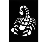 Pochoir adhésif scorpion 7x10 cm - ki-sign G