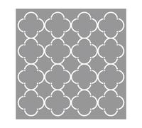 Pochoir Alvéoles À La Mode, 30,5x30,5cm, 1 Pce.
