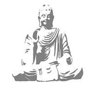 Pochoir Bouddha en Mylar 125 190 microns A3 A4 (A4 210 mm x 297 mm 125 microns) (A4 125 microns)