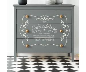 Pochoir Café de Paris A5