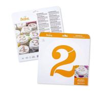 Pochoir Chiffre Gateau d´anniversaire D25 TROIS Chiffre 3 SC