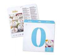 Pochoir Chiffre Gateau d´anniversaire D25 ZERO Chiffre 0 SC