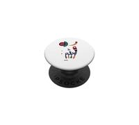 Pochoir Composition par Wassily Kandinsky (1944) PopSockets PopGrip Adhésif