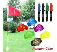 Pochoir De Balle De Golf Pour Dessin, Marqueur De Ligne De Mise Et Stylo En Plastique, Aide Au Marqueur D'entraînement, Accessoires De Golf R1g4