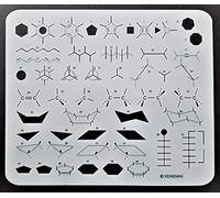 Pochoir de Chimie Organique Gabarit de Dessin et Modes de Représentation de Molécules